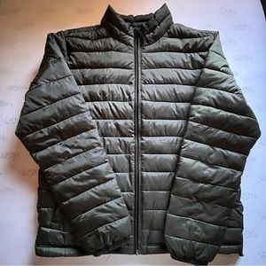 Aeropostale Green Puffer Jacket